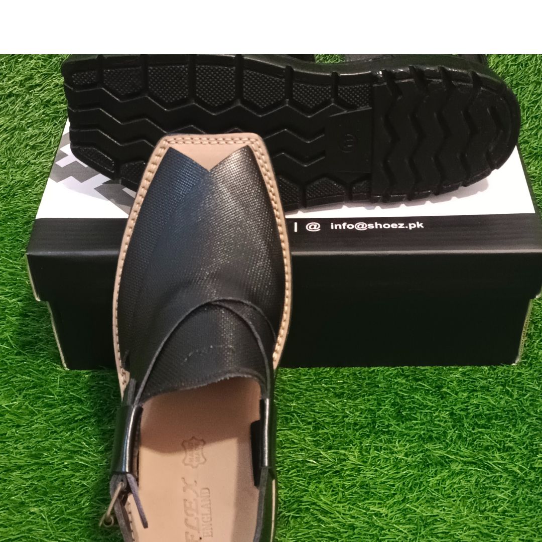 Premium Leather Peshawari Chappal S-511