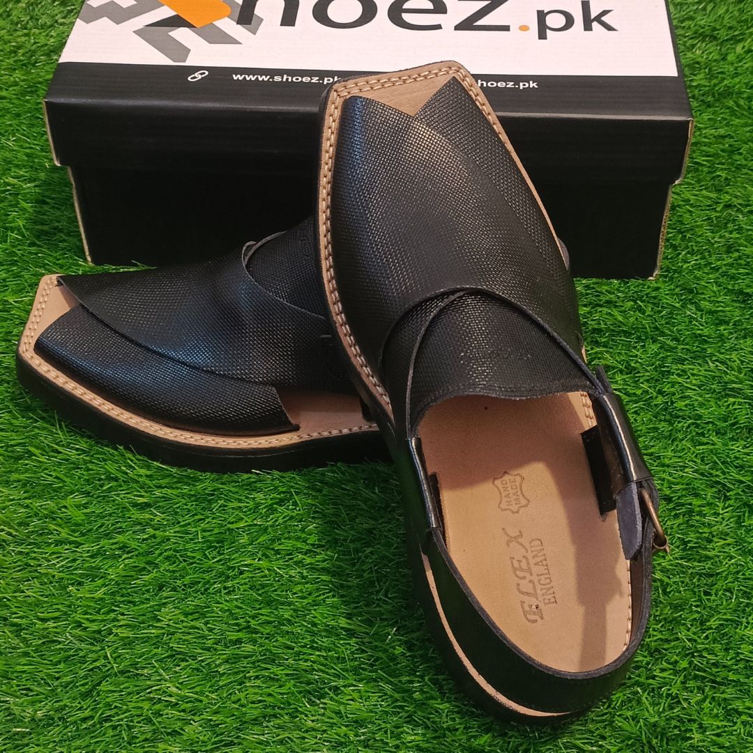 Premium Leather Peshawari Chappal S-511