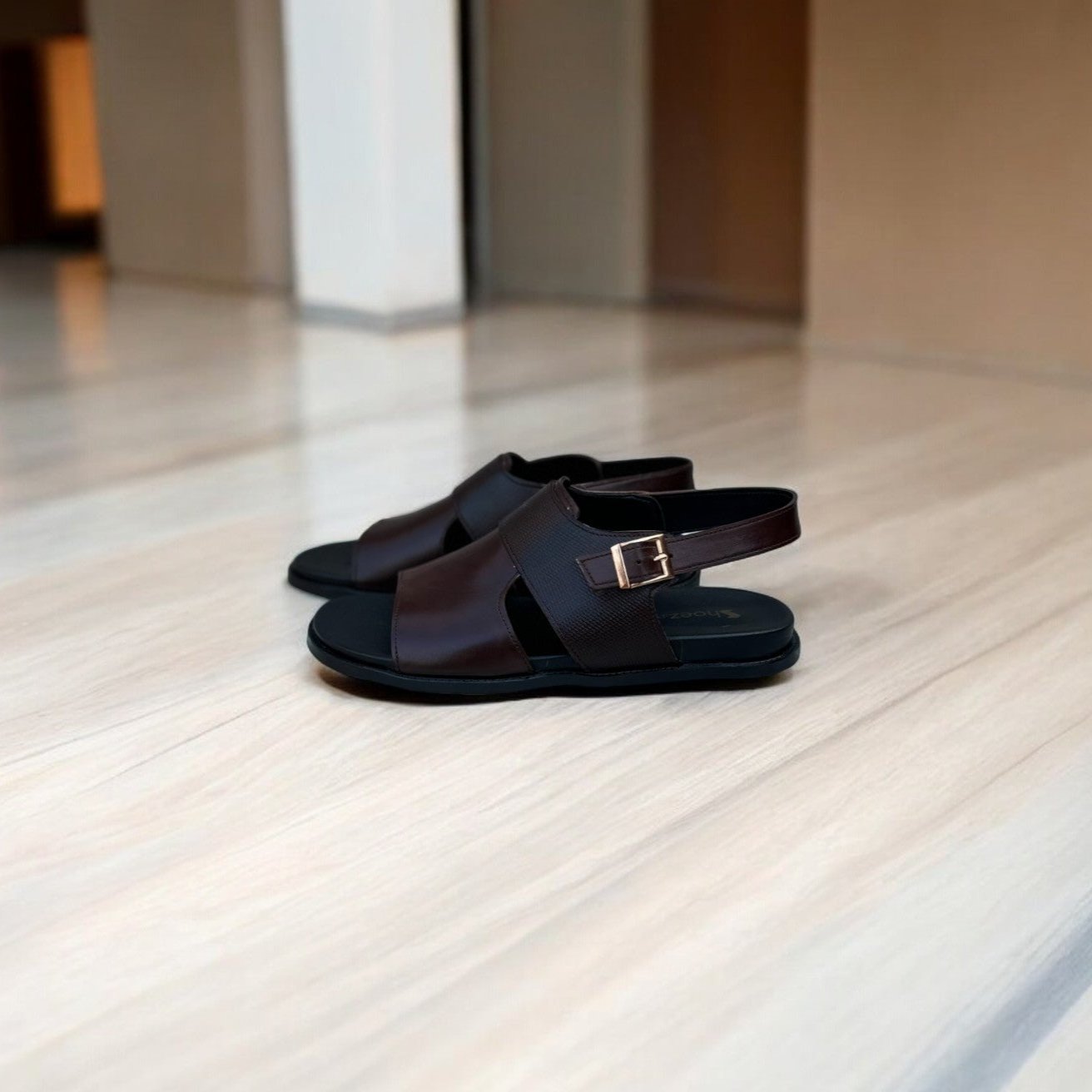 Premium Leather Sandal -150053 BR